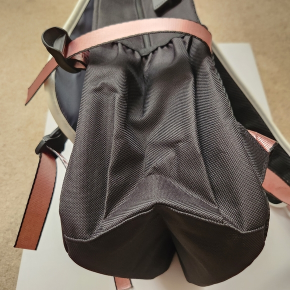 Nezuko Demon Slayer Anime Cosplay School Travel White Black Large Backpack NWOT - Picture 8 of 12